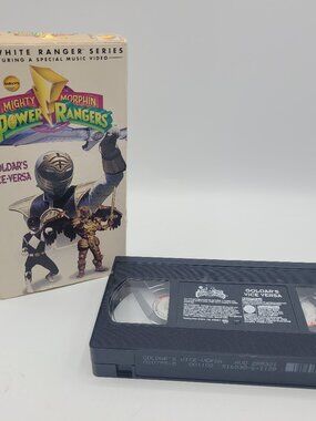 1995 Mighty Morphin' Power Rangers White Ranger Series: Goldar's Vice-Versa VHS